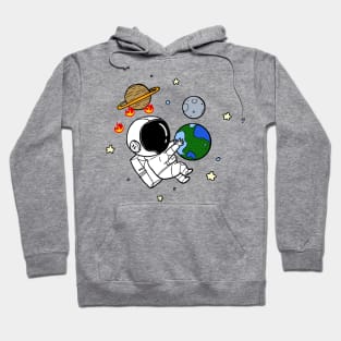 Baby Astronaut Like Earth Hoodie